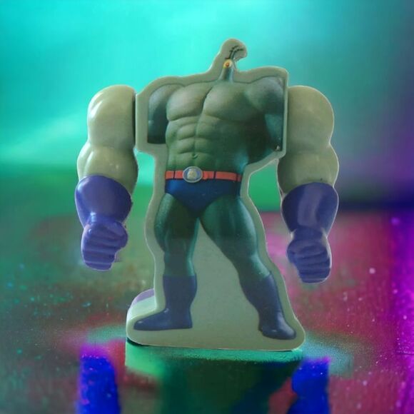 McDonalds Plank-Ton Smashing Straw Topper Toy SpongeBob SquarePants Figure 2015. - Picture 9 of 11